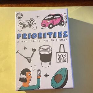 Priorities Party Game